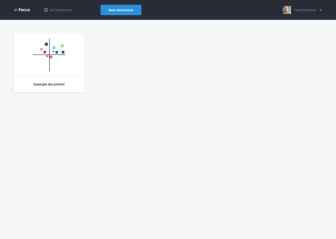 airfocus Interface Design Documents View