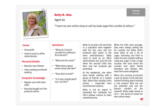 ePages Now E-Commerce Software User Persona Example